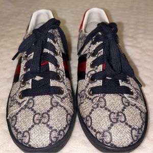 Authentic Gucci Kids tennis shoes